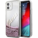Guess Guess CASE Guess GUHCP12SGLVSPI Apple iPhone 12 mini Pink/Pink Hardcase Glitter Vintage Script Guess Guess CASE Guess GUHCP12SGLVSPI Apple iPhone 12 mini Pink/Pink Hardcase Glitter Vintage Script