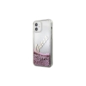 Guess Spėjimas DĖKLAS spėjimas GUHCP12SGLVSPI „Apple iPhone 12 mini“ rožinė/rožinis hardcase „Glitter Vintage Script“ Guess Spėjimas DĖKLAS spėjimas GUHCP12SGLVSPI „Apple iPhone 12 mini“ rožinė/rožinis hardcase „Glitter Vintage Script“