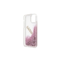 Guess Spėjimas DĖKLAS spėjimas GUHCP12SGLVSPI „Apple iPhone 12 mini“ rožinė/rožinis hardcase „Glitter Vintage Script“ Guess Spėjimas DĖKLAS spėjimas GUHCP12SGLVSPI „Apple iPhone 12 mini“ rožinė/rožinis hardcase „Glitter Vintage Script“