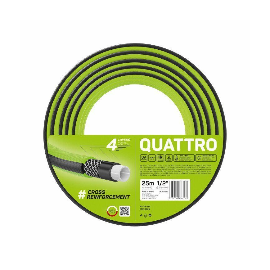 Cellfast CF.WĄŻ OGR.QUATTRO 1/2"80m PL