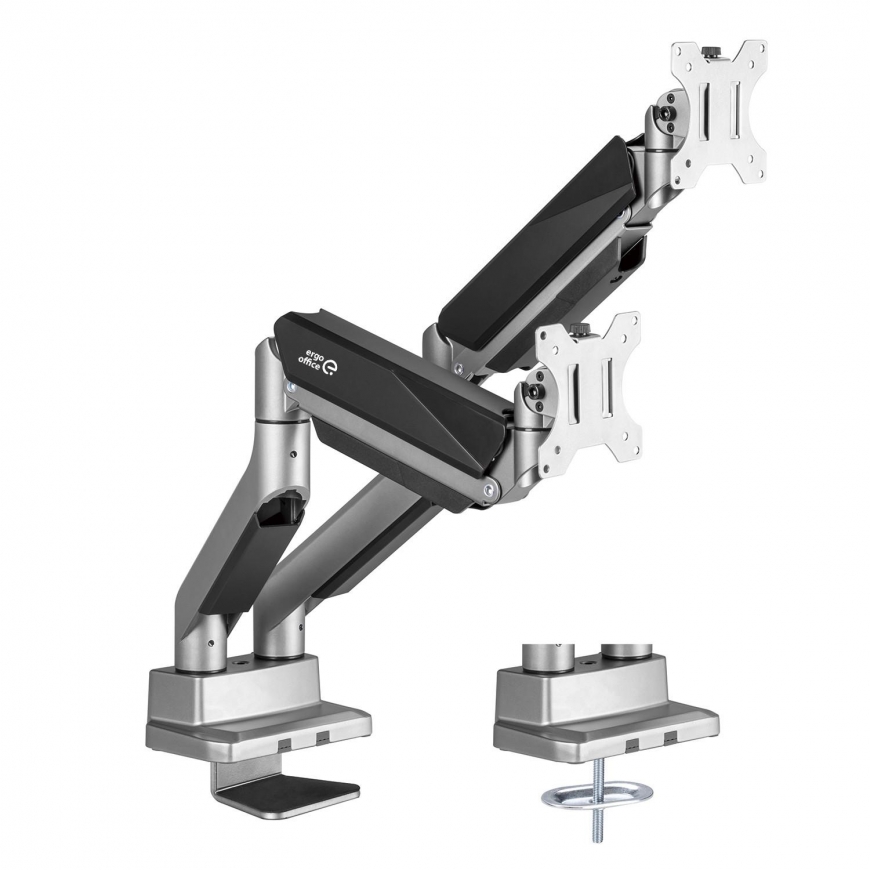 Maclean Desk mount for two monitors