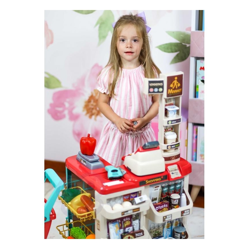 Toy shop with trolley and accessories 48 pcs. Whoopie – 4