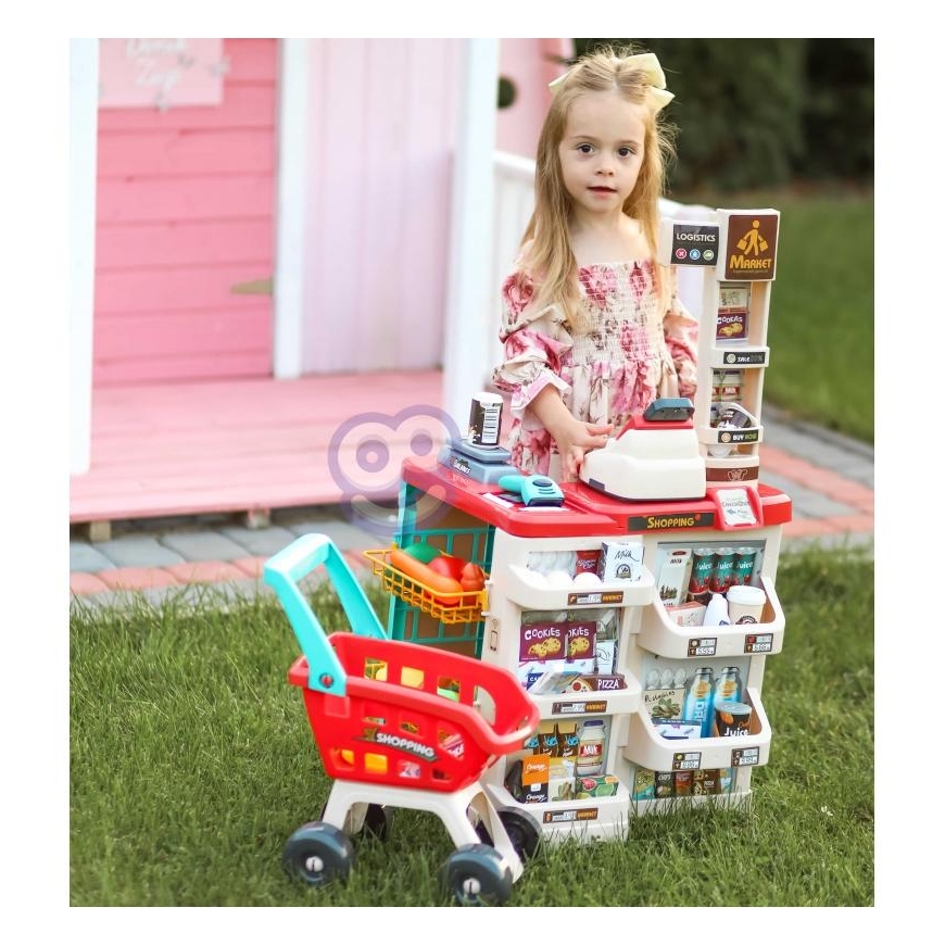 Toy shop with trolley and accessories 48 pcs. Whoopie – 5