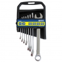 Mega Combination spanner set 6-19mm 8 pcs. (35338) Mega Combination spanner set 6-19mm 8 pcs. (35338)