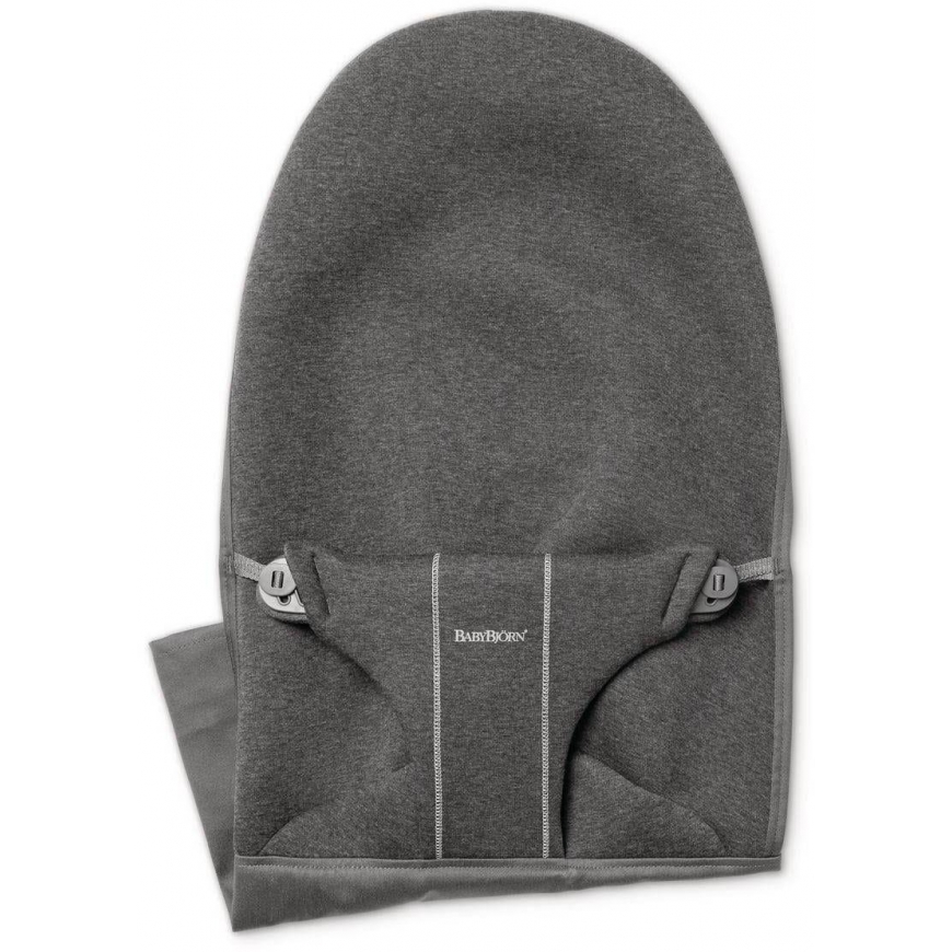 BabyBjorn Bliss/Balance Soft - bouncer cover | 3D Jersey Dark Grey – 2