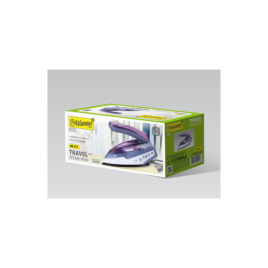 IRON 220-240V, ~50Hz, 900-1100W MR-317T MAESTRO – 2