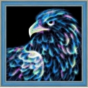 Beldizart Neon eagle 25x25 cm AZ-1712 Beldizart Neon eagle 25x25 cm AZ-1712