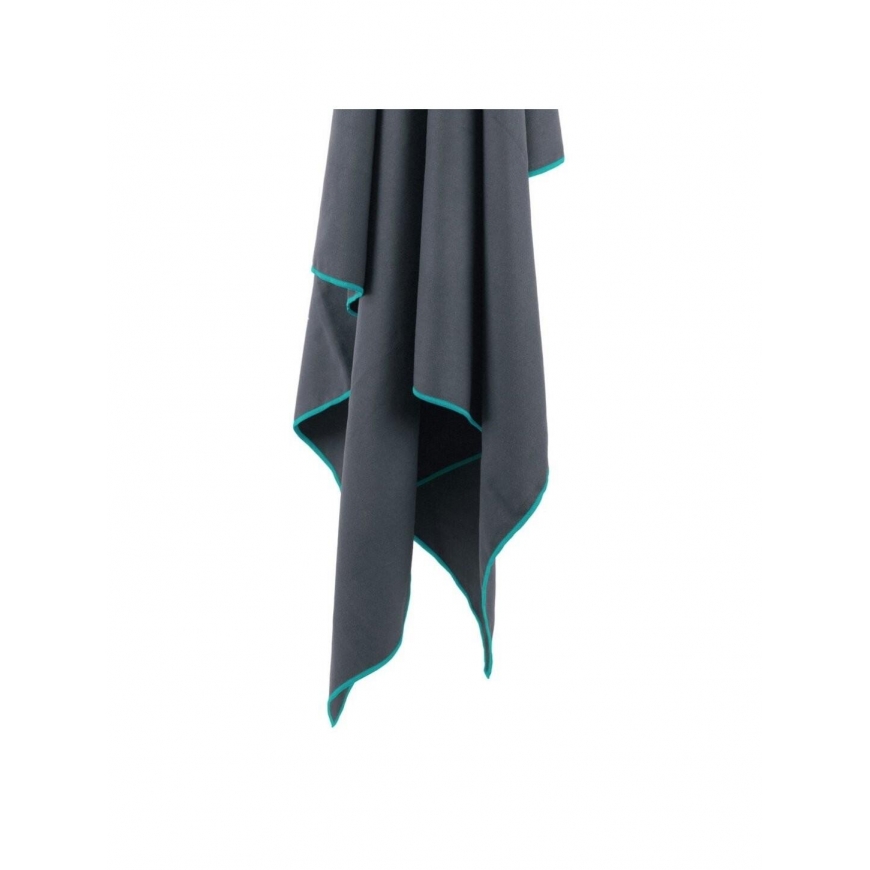 Travel towel Lifeventure Soft Fiber Recycled Gray - XL