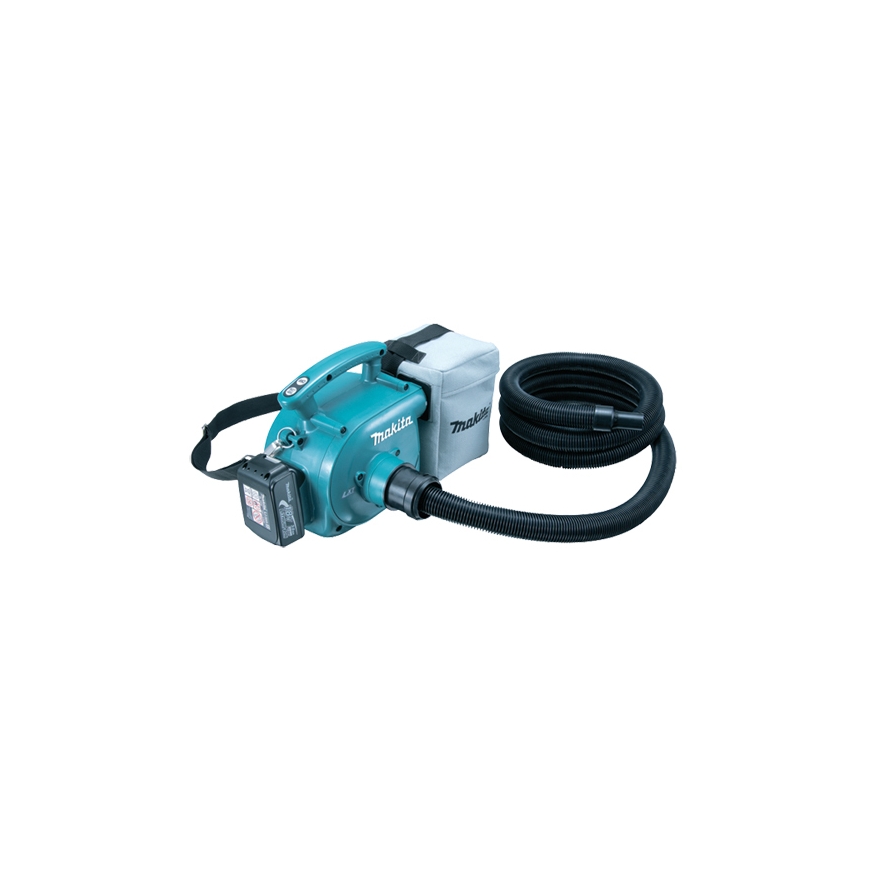 Makita DVC350Z putekļu atdalītājs Melns, Zils