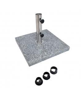 Parasol base 45x45cm/30kg, granite