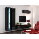 Cama TV stand VIGO NEW 30/180/40 black/black gloss Cama TV stand VIGO NEW 30/180/40 black/black gloss