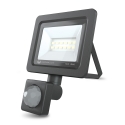 Forever PROXIM II Комнатный & Уличный IP66 LED PIR Прожектор 10W 800 люменов неитрально белый 4500K Черный