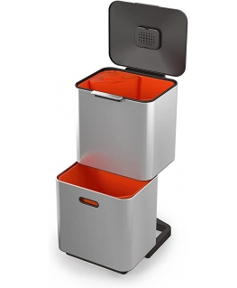 Joseph Joseph Waste Bin Totem 60 L Stainless Steel