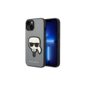 Case Karl Lagerfeld KLHCP14XSAPKHG iPhone 14 Pro Max 6.7 Silver/Silver Hardcase Saffiano Karl Head Patch Case Karl Lagerfeld KLHCP14XSAPKHG iPhone 14 Pro Max 6.7 Silver/Silver Hardcase Saffiano Karl Head Patch