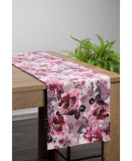 Eurofirany CHO/VELVET/1 35X180 PUDE + ROSE
