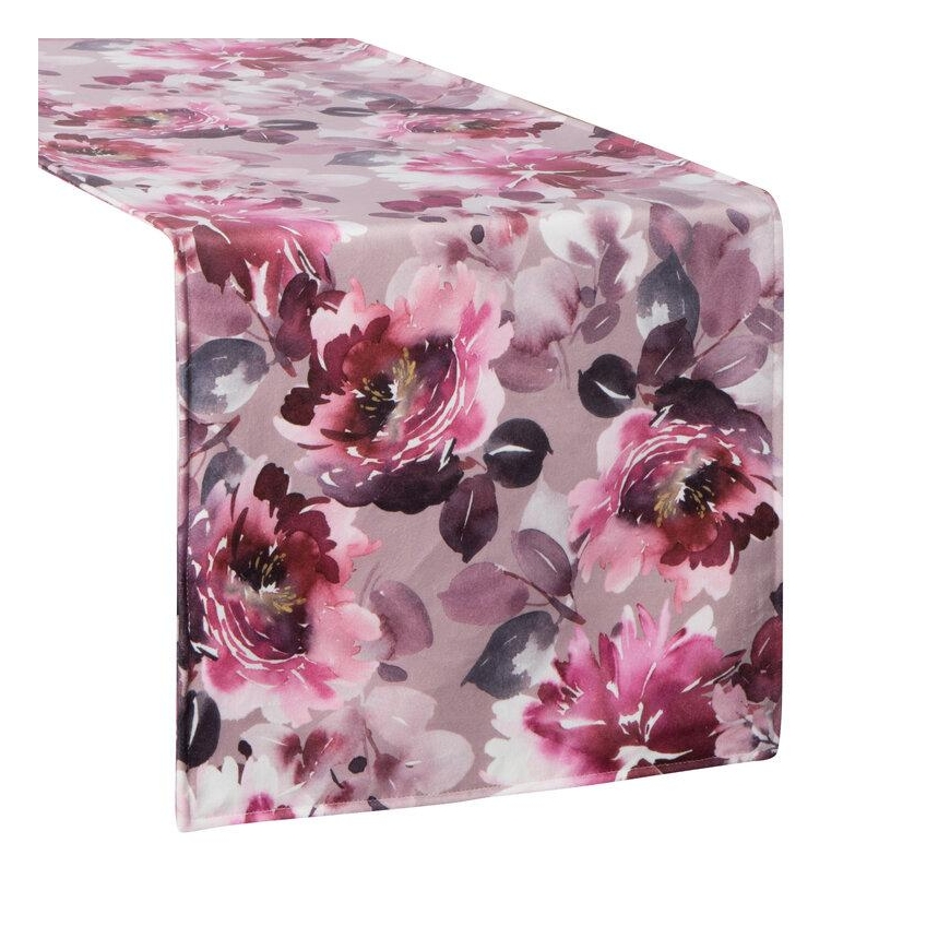Eurofirany CHO/VELVET/1 35X180 PUDE + ROŽĖ – 2