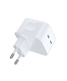 Choetech įkroviklis 35W 2 xUSB-C PD balta (Q5008)