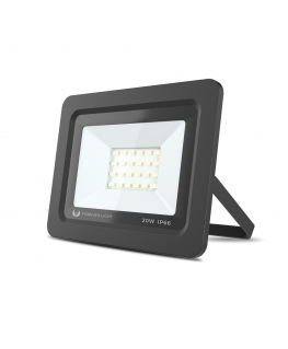 Forever PROXIM II Outdoor & Indoor IP66 LED Flood light 20W 1600 Lumens Neutral 4500K White Black