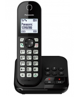 Panasonic KX-TGC460GB DECT telefons Zvanītāja ID Melns