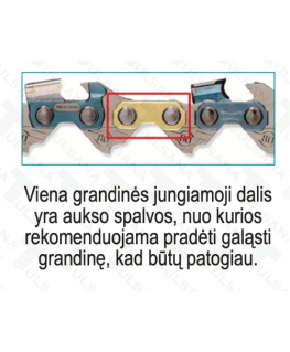 Makita 191T90-5 Grandinės 80TXL 30cm/12" , 0,325" 1,1mm, 51H