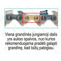 Makita 191T90-5 Grandinės 80TXL 30cm/12" , 0,325" 1,1mm, 51H Makita 191T90-5 Grandinės 80TXL 30cm/12" , 0,325" 1,1mm, 51H