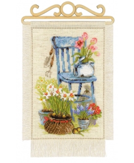 Uab 039039Riolis039039 Cottage garden. Spring SR1656