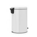 Brabantia 111846 atkritumu tvertne 20 L Apaļš Balts