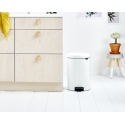 Brabantia 111846 prügikast 20 l Ümmargune Valge Brabantia 111846 prügikast 20 l Ümmargune Valge