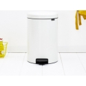 Brabantia 111846 урна для мусора 20 L Круглый Белый Brabantia 111846 урна для мусора 20 L Круглый Белый