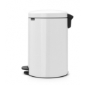 Brabantia 111846 atkritumu tvertne 20 L Apaļš Balts
