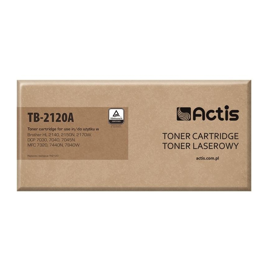 Actis TB-2120A toner (replacement for Brother TN2120 Standard 2600 pages black) – 4