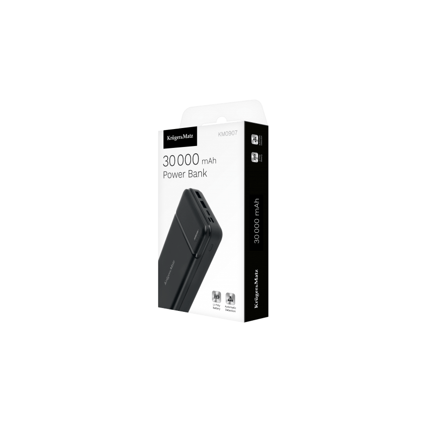 Portable charger Kruger & Matz 30000 mAh Li-pol – 3