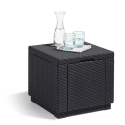 Allibert Keter Cube With Cushion graphite seat