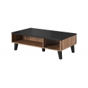 Cama LOTTA 110 coffee table wotan oak/mat black Cama LOTTA 110 coffee table wotan oak/mat black