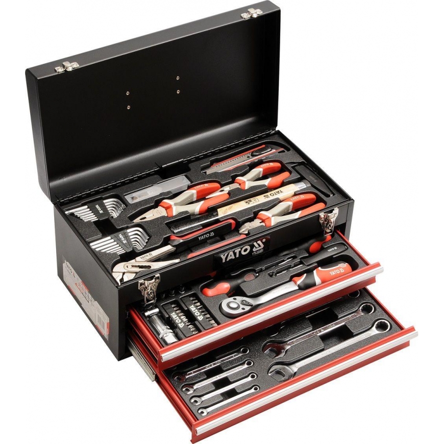 Yato Tool box with accessories 80