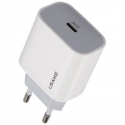 Usams T34 US-CC118 Tīkla lādētājs 20W 1x USB-C Plug (Type-C) PD3.0 Ātrā uzlāde iPhone 11 12 13 Balts Usams T34 US-CC118 Tīkla lādētājs 20W 1x USB-C Plug (Type-C) PD3.0 Ātrā uzlāde iPhone 11 12 13 Balts