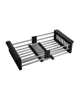 Steiner Steel basket for sink / adjustable width 300-440x215 mm steel + black handles