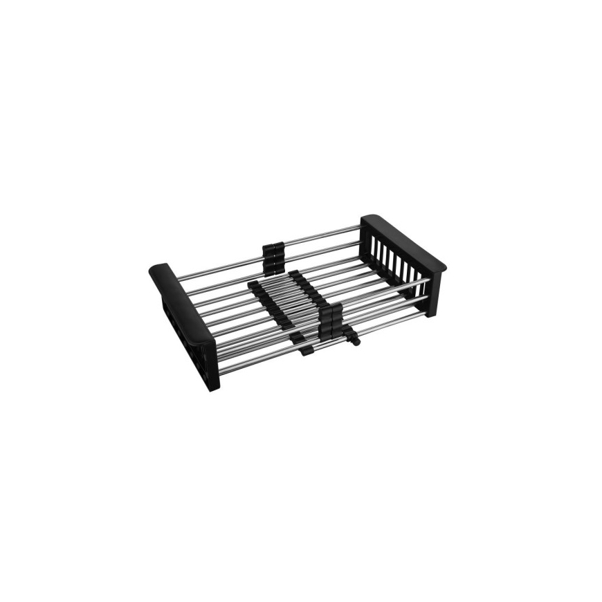 Steiner Steel basket for sink / adjustable width 300-440x215 mm steel + black handles
