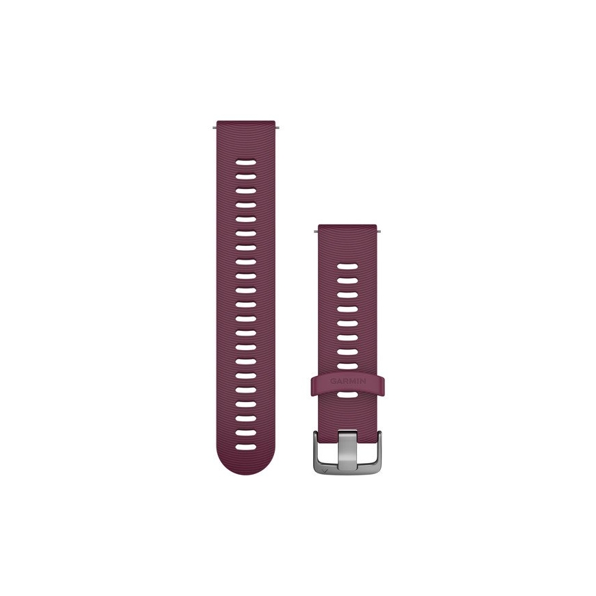 Garmin Quick Release Band Burgundy Silicone