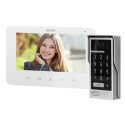 Orno Video intercom kit, handset, color, LCD 7 inch, intercom, with encryption, surface mounted, white, SCUTI
