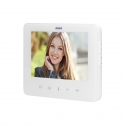 Orno Video intercom kit, handset, color, LCD 7 inch, intercom, with encryption, surface mounted, white, SCUTI
