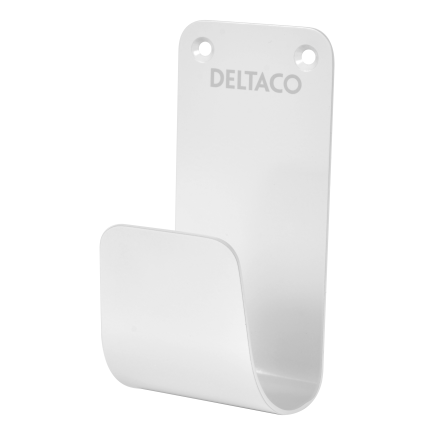 Cable holder DELTACO E-CHARGE SS304, white / EV-5116 – 2