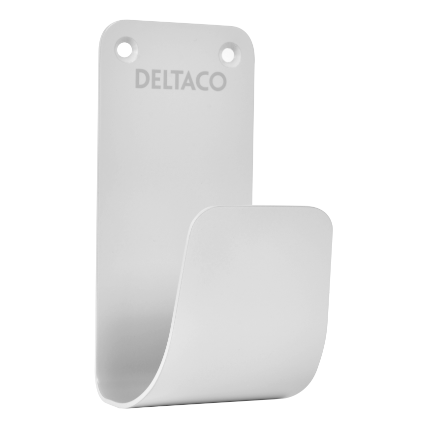 Kabelio laikiklis DELTACO E-CHARGE SS304, baltas / EV-5116 – 3