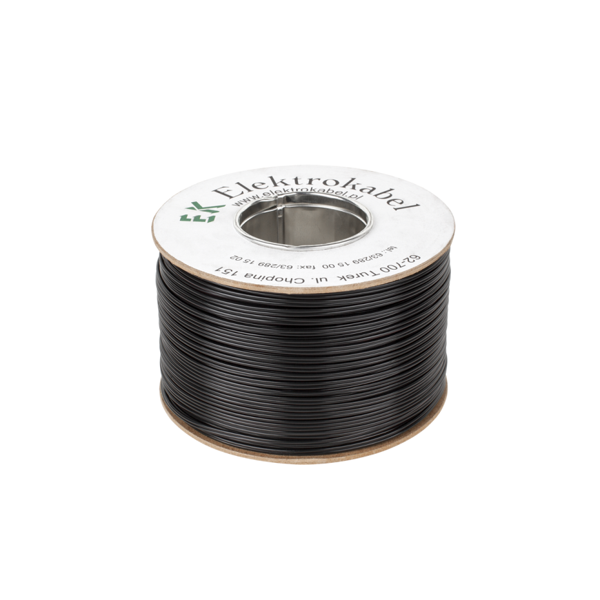Elektrokabel SMYp speaker cable 2 x 0.75mm, black, 100m