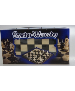 Chess - checkers Magiera 34 x 17 cm