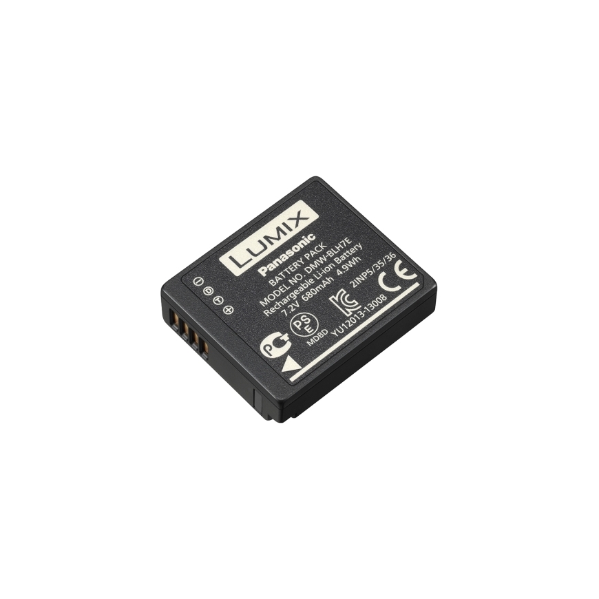 Panasonic DMW-BLH7E kameros / vaizdo kameros su vaizdo magnetofonu baterija Ličio-jonų (Li-Ion) 680