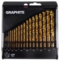 Graphite Graphite metal drill, titanium cylindrical 1.5 2 7 4.5 4 5.5 5 1 3 2.5 3.5 6 10 6.5 7.5 8 8.5 9 9.5 mm set (57H199) Graphite Graphite metal drill, titanium cylindrical 1.5 2 7 4.5 4 5.5 5 1 3 2.5 3.5 6 10 6.5 7.5 8 8.5 9 9.5 mm set (57H199)