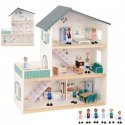 Tooky Toys TOOKY TOY Large wooden dollhouse + FSC figures Tooky Toys TOOKY TOY Large wooden dollhouse + FSC figures