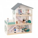 Tooky Toys TOOKY TOY Large wooden dollhouse + FSC figures Tooky Toys TOOKY TOY Large wooden dollhouse + FSC figures