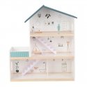 Tooky Toys TOOKY TOY Large wooden dollhouse + FSC figures Tooky Toys TOOKY TOY Large wooden dollhouse + FSC figures